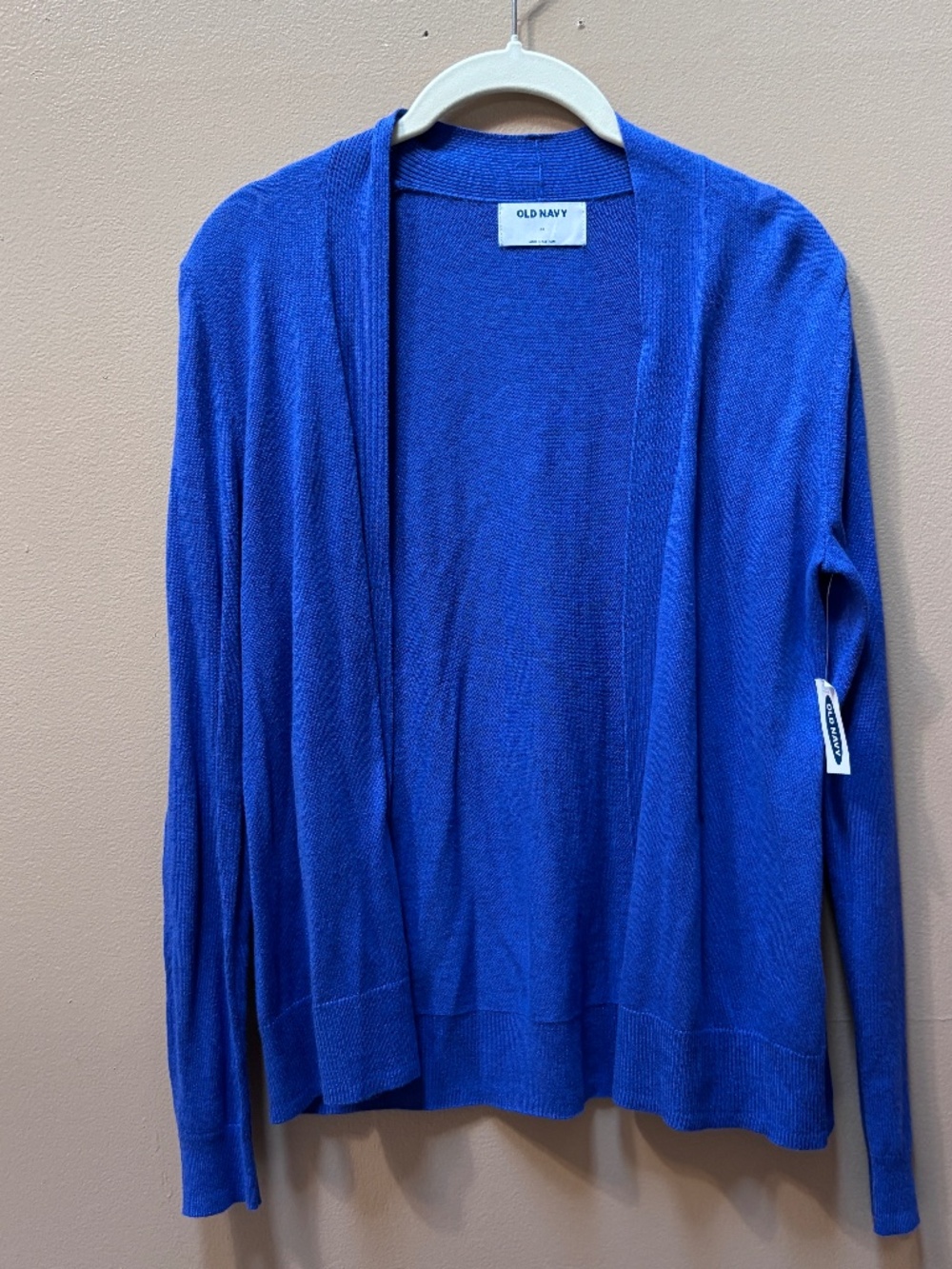 Old Navy Royal Blue Long Sleeve Open Cardigan Size XS NWT